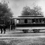 Horse Drawn Streetcar Toronto - 1885